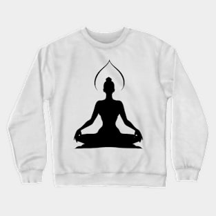 Meditation lotus Crewneck Sweatshirt